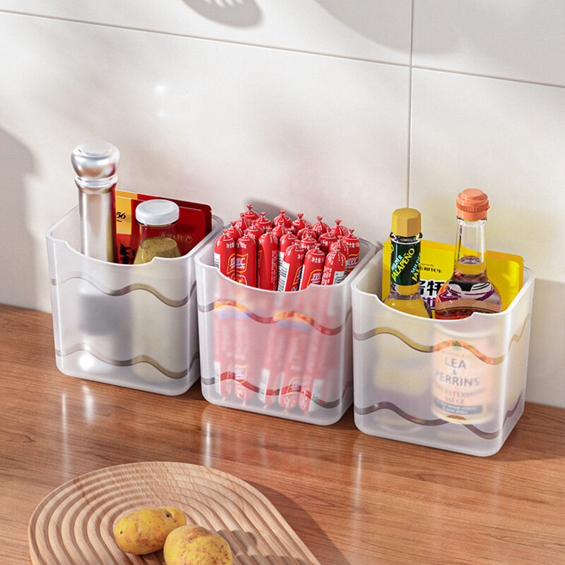 Refrigerator side door storage box, side storage, sorting and organizing, divine tool, inner side preservation, food grade box, kitchen