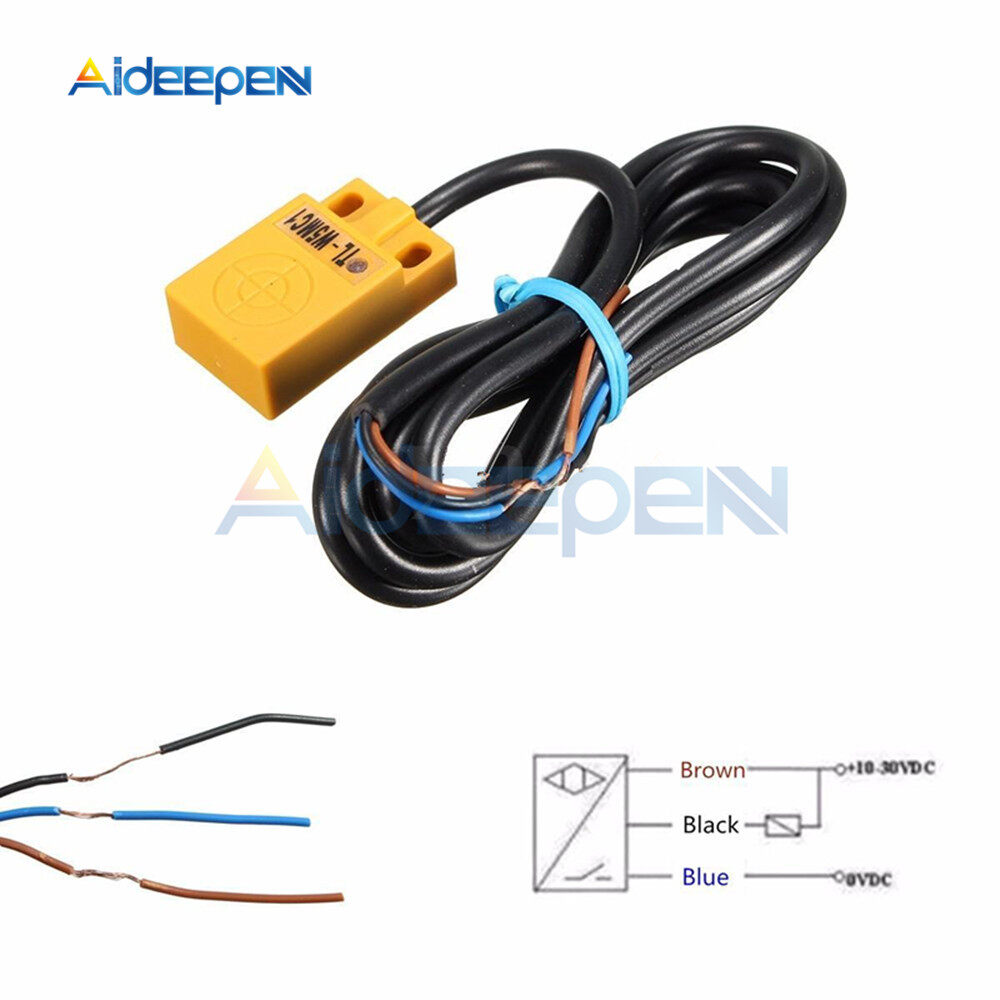3-Wire 5Mm Inductive Proximity Sensor, 6-36V Dc Switch with Proximity Sensor