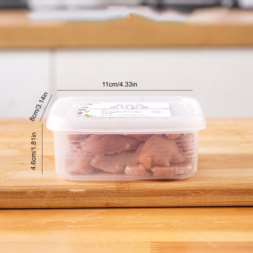 1Pc Brown Rice Coarse Grains Rice Split BoxFrozen Fresh Keeping BoxMeal BoxMicrowave HeatingSmall Meal BoxFruit Lunch