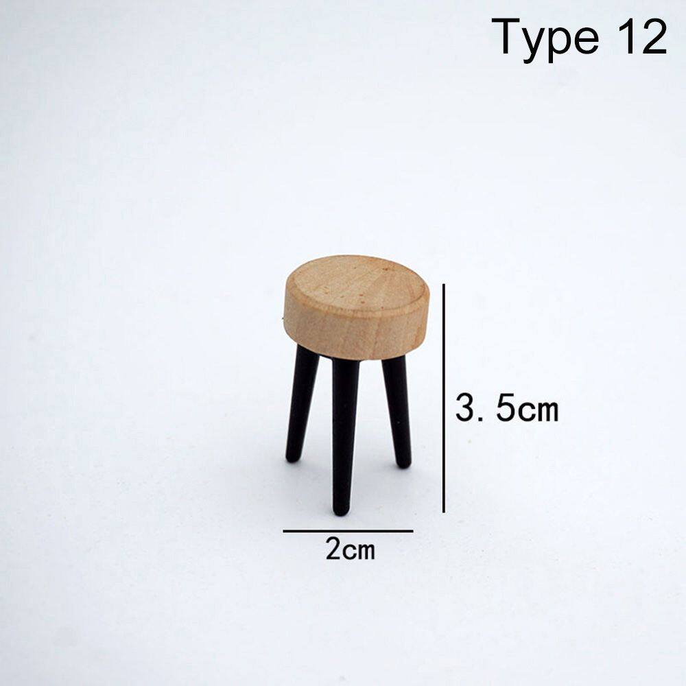 1x Dollhouse Miniature Furniture Sofa Bed Wardrobe TV Mini