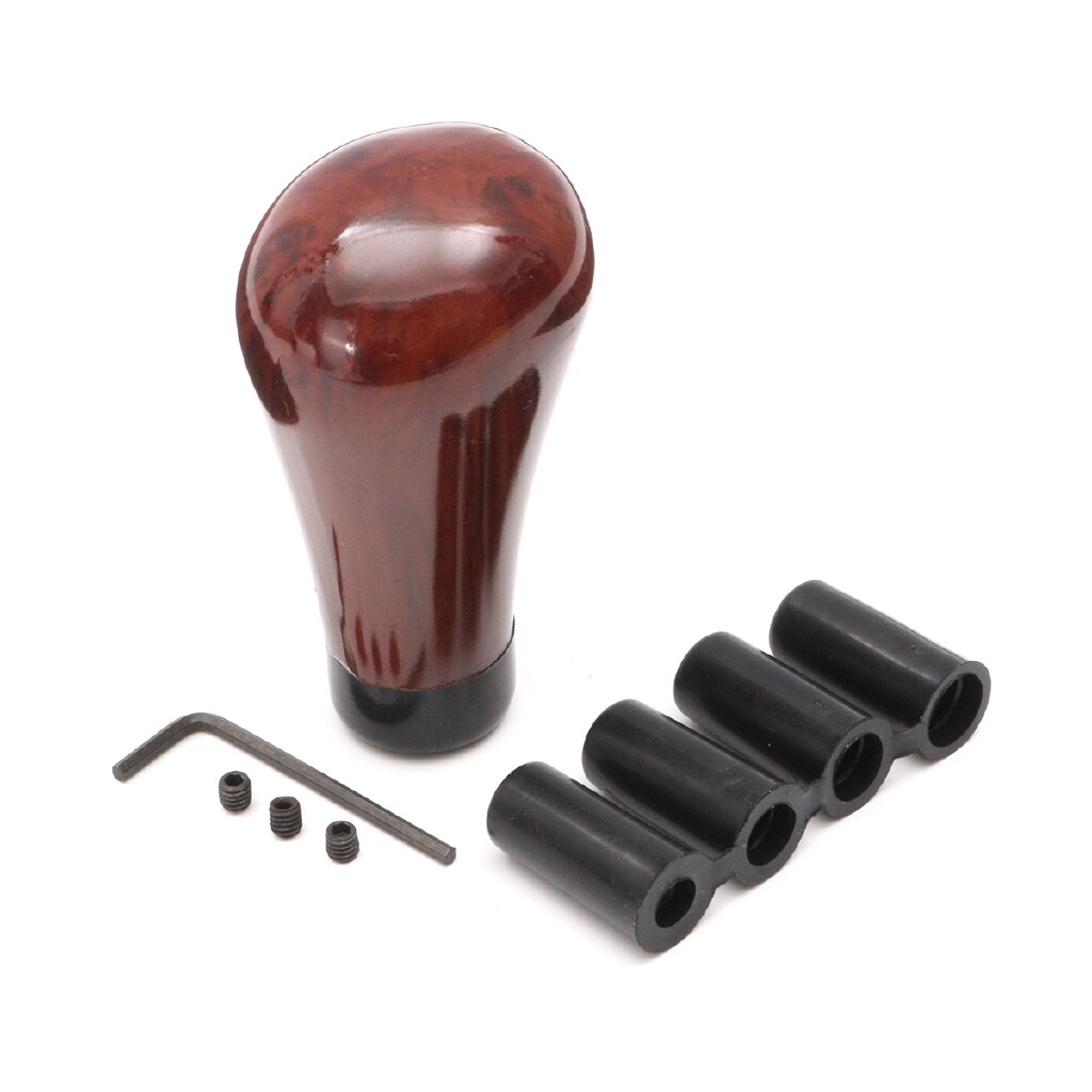 LAIFU Universal Walnut Wood Car Manual Gear Shift Stick Shifter