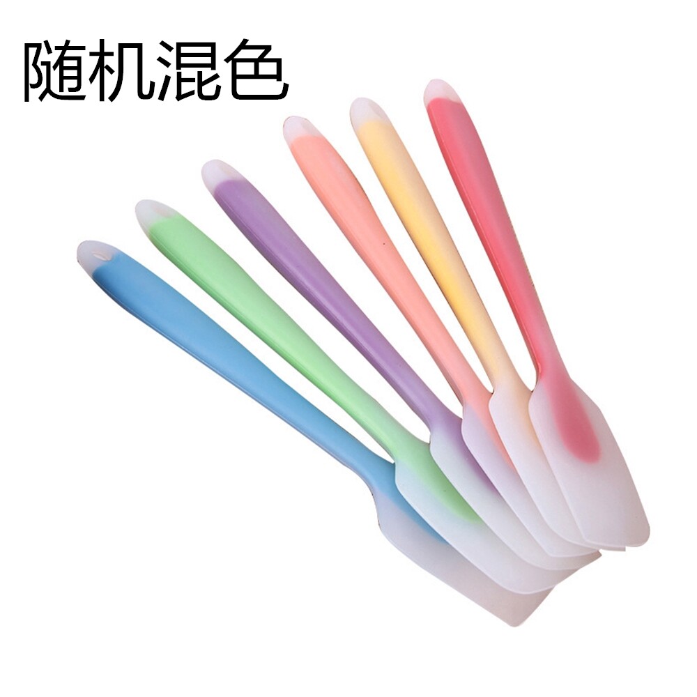 sanhe 1PC Silicone Cookies Pastry Making Spatula Cake Baking Tool Cake Forming Scraper Home Tool