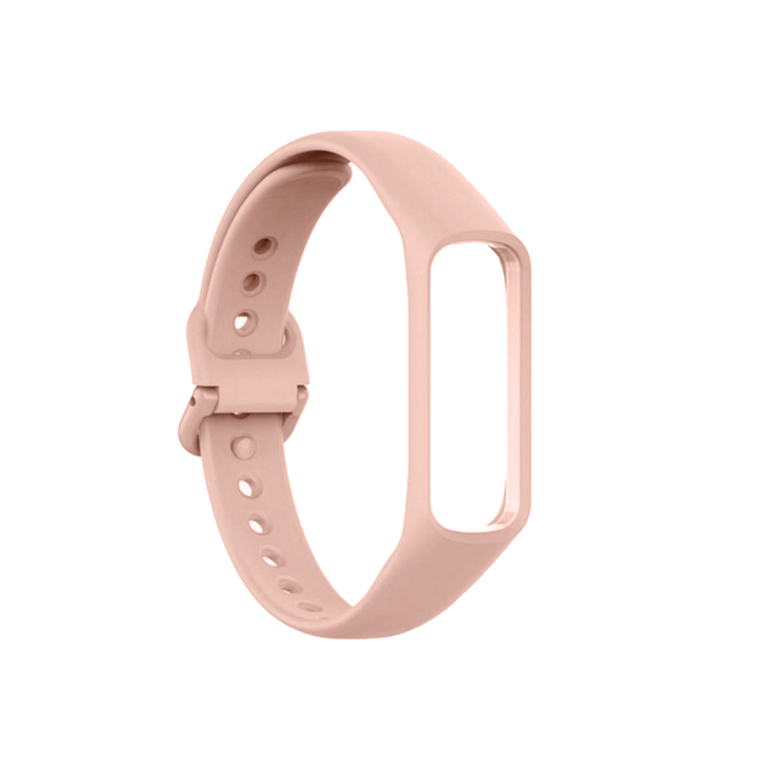H-E Watch Strap Anti-loss Breathable Sweatproof Portable Smooth Wristband for Samsung Galaxy Fit 2 SM-R220