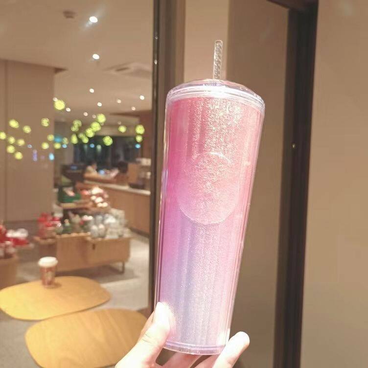 Starbuck Cửa Hàng Chính Thức Cốc Starbuck Quà Tặng Giáng Sinh Mới 2022 Cốc Ống Hút Đinh Tán Lấp Lánh Cốc Starbuck Phong Cách Giống Sầu Riêng Nữ Thần Kim Cương Cốc Starbuck