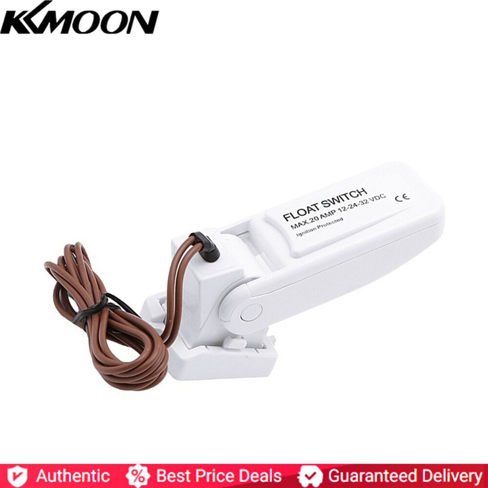 12V 1100GPH Automatic Boat Bilge Pump Float Switch Bilge Switches Flow Sensor for Electric Water Pump