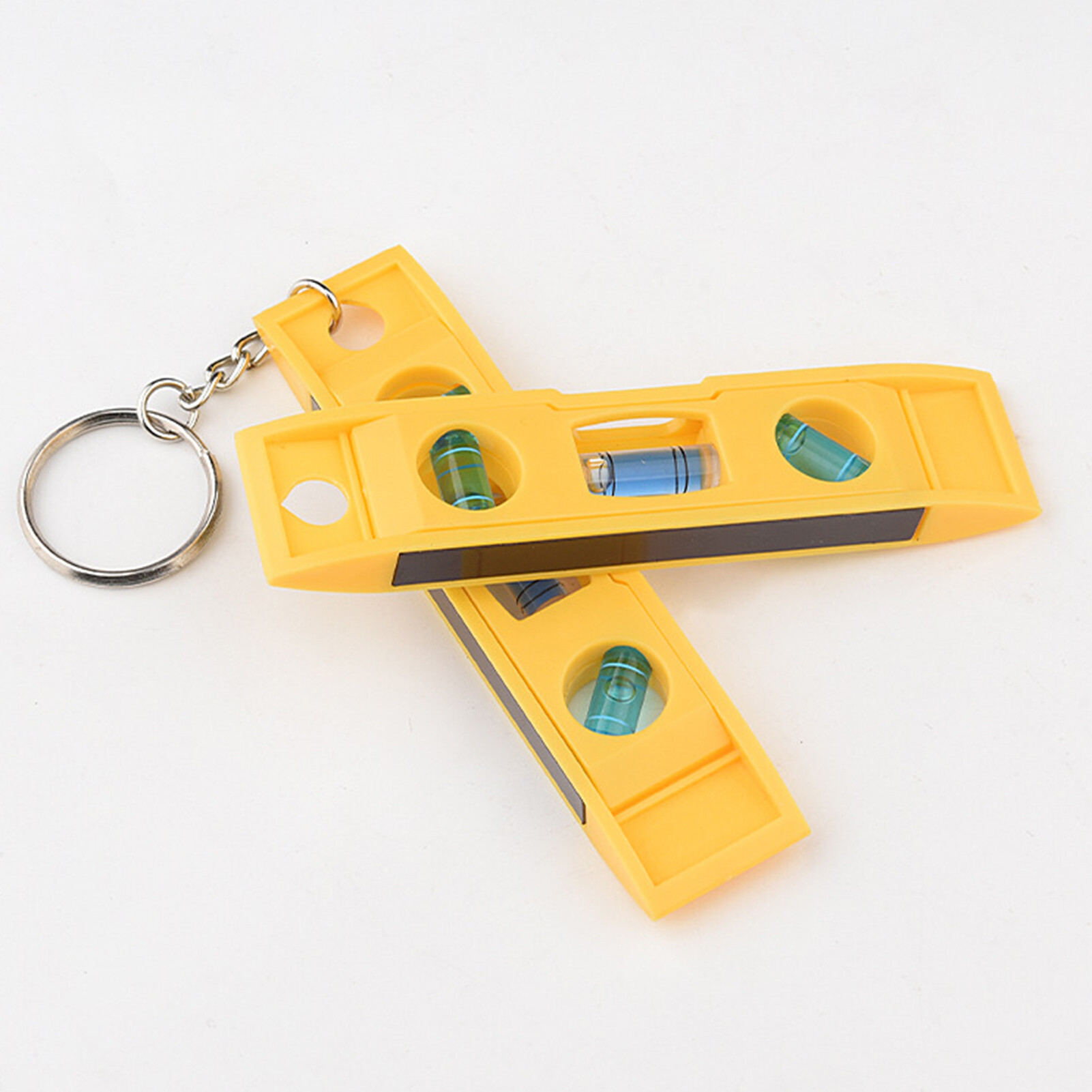 Practical Level Ruler High Accuracy Plastic Magnetic Portable Measuring Level Ruler for Home