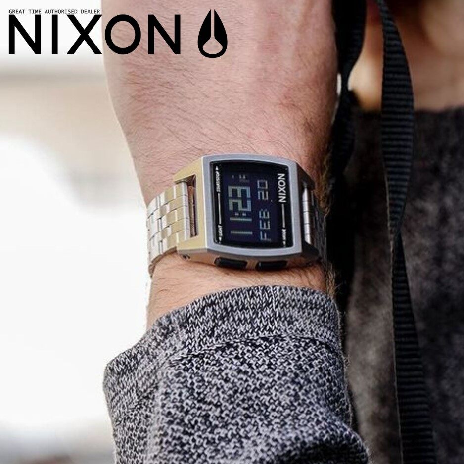 Nixon store base silver