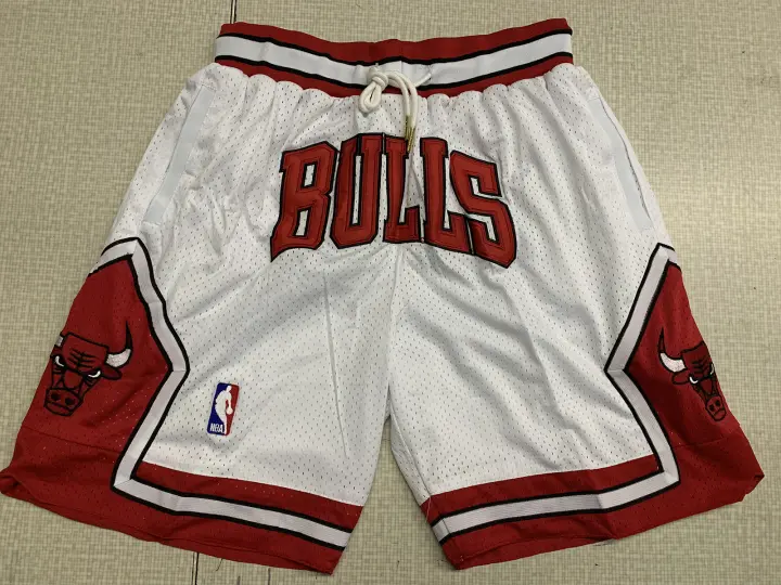 white bulls shorts