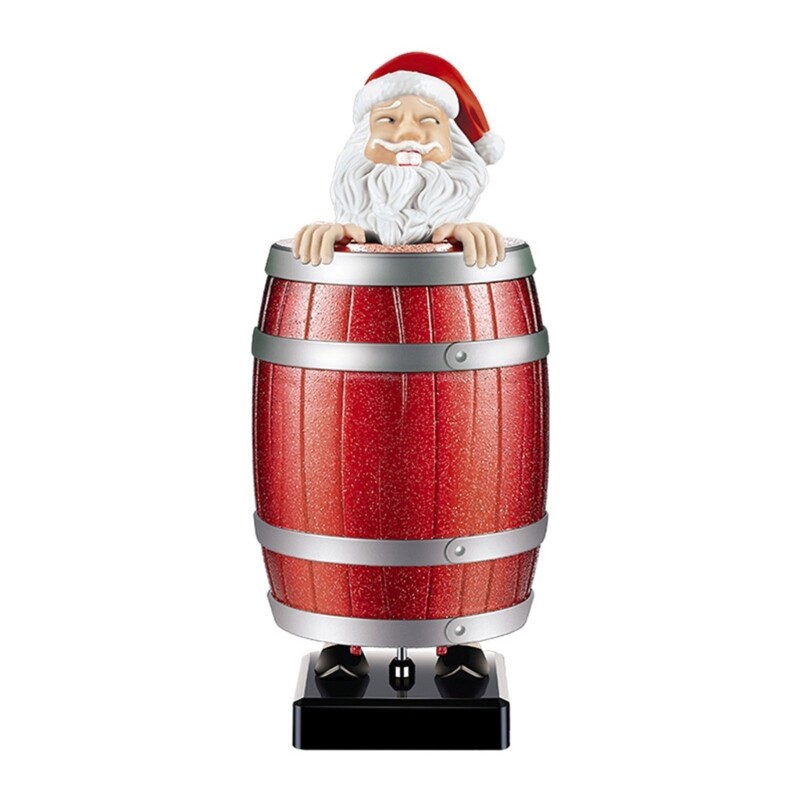 Santa Cigarettes Dispenser Cigarettes Storage for Case Spoofed Cigarettes Holder Automatic Ejection Cigarettes Holder
