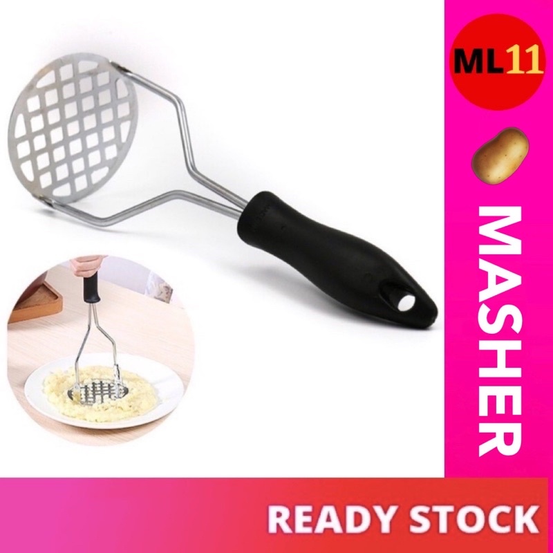 Potato Masher Tool - Stainless Steel Kitchen Gadget For Mashing Potatoes, Veggies & Fruits - View #13