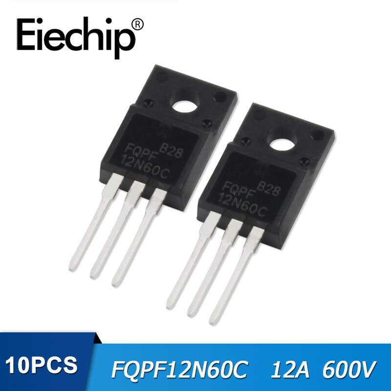 10PCS FQPF12N60C MOSFET Transistor 12N60C 12A 600V TO-220F | Lazada PH