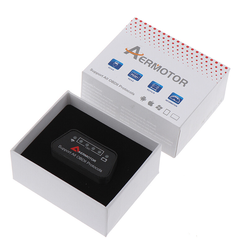 [Nhanh hơn YG] ELM327 V1.5 Wifi Bluetooth 4.0 V1.5 OBD2 Đầu đọc mã Máy Quét Chẩn đoán xe