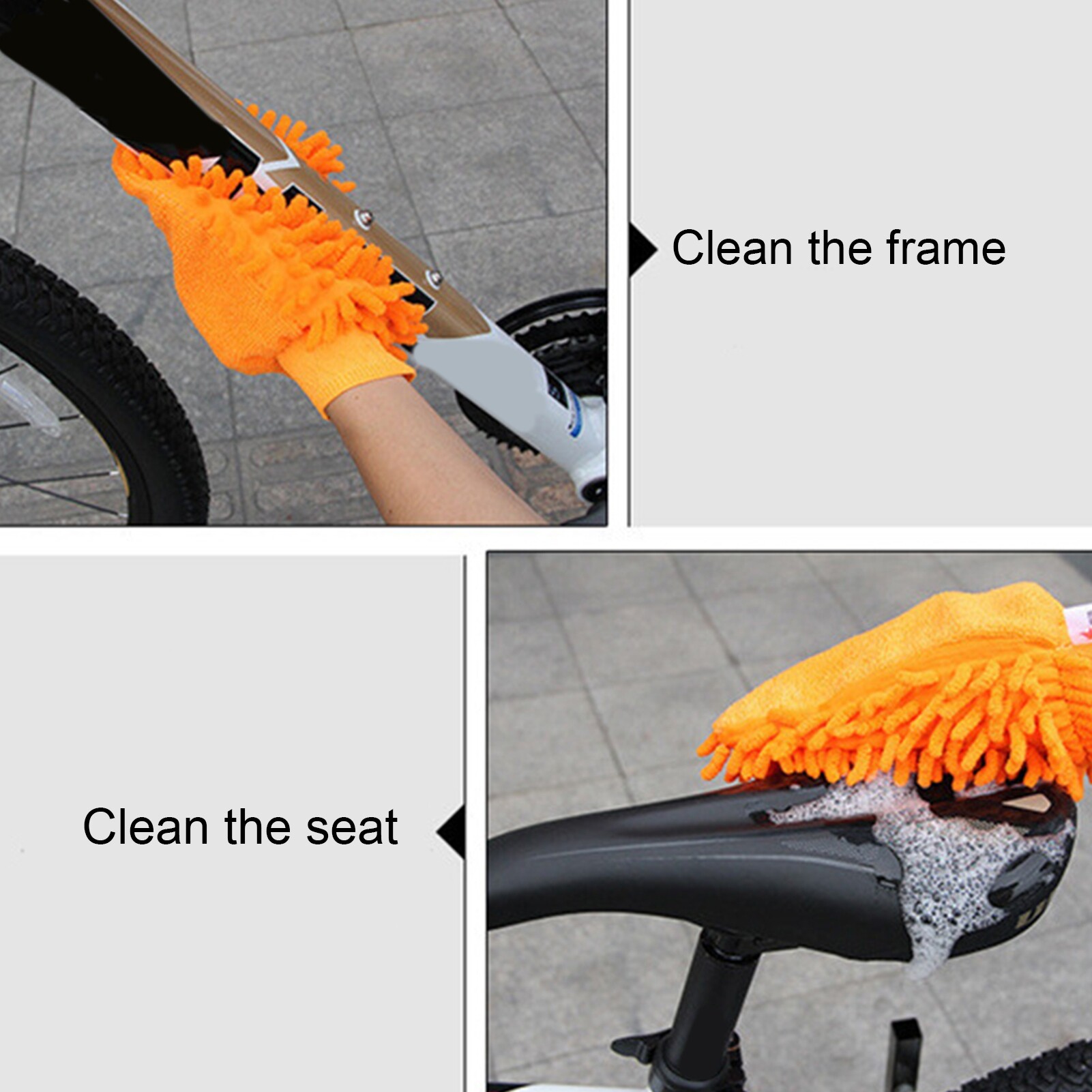 6-Piece Set Multifunctional Bicycle Bike Cleaning Brushes Maintenance Tools Kit