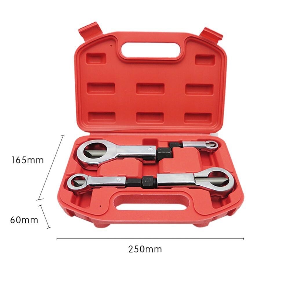 9 12mm Nut Extractor Splitter Cracker Remover Tool Set Rust Nut Removal Puller Damaged Screw Repair Hand Tools Professional  04