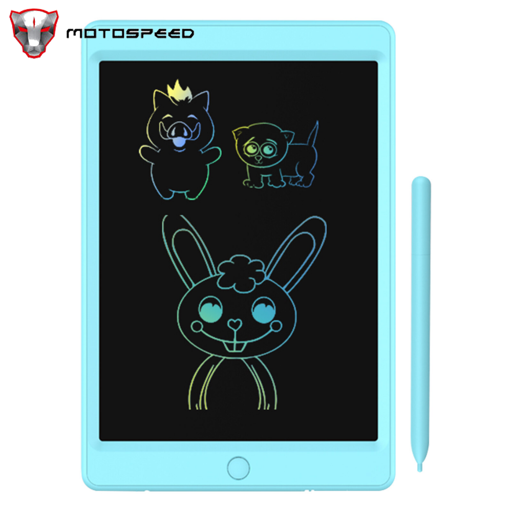 KKmoon LCD Writing Tablet 10.5 Inch Doodle Drawing Pad Handwriting Colorful Board with Magnetic Stylus for Toddler Kids Office Educational and Learning Toy Gifts for 3-6 Years Old Boy and Girls Children's Day