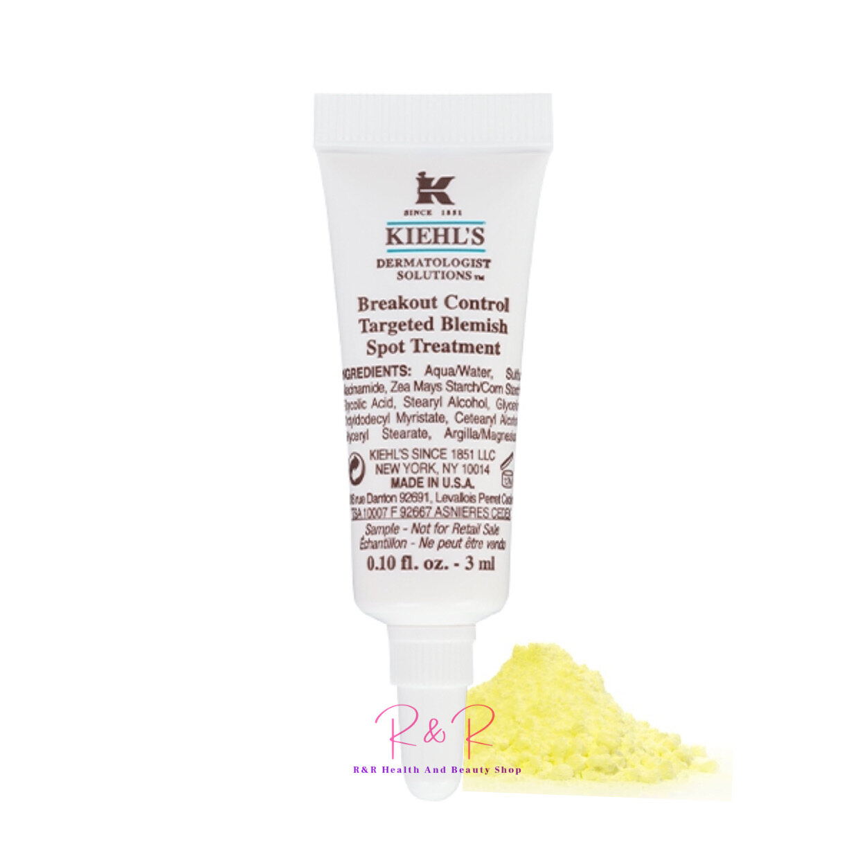 breakout control targeted blemish spot