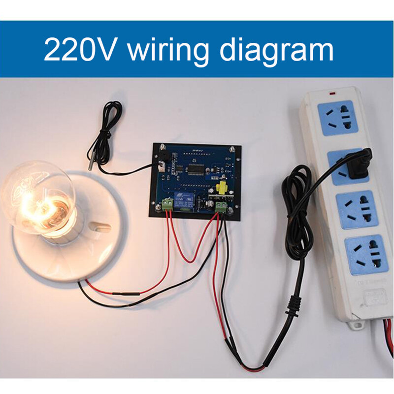 1PCS XH-W1412 Digital Display Thermostat Microcomputer Thermostat