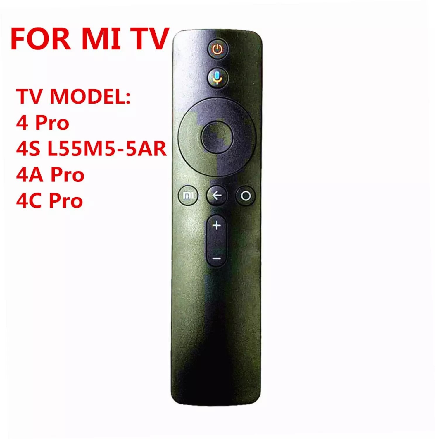 For Xiaomi Mi TV, Box S, BOX 3, MI TV 4X Voice Bluetooth Remote Control with the Google Assistant Control