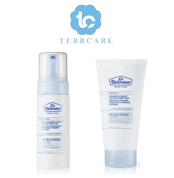 dr belmeur amino clear foaming cleanser