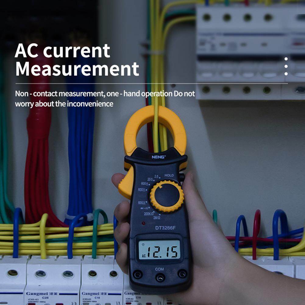 [Moscow Six] ♬ ANENG DT-3266F Digital Amper Clamp Meter Multimeter NCV Current Clamp Pincers Electrical Tester