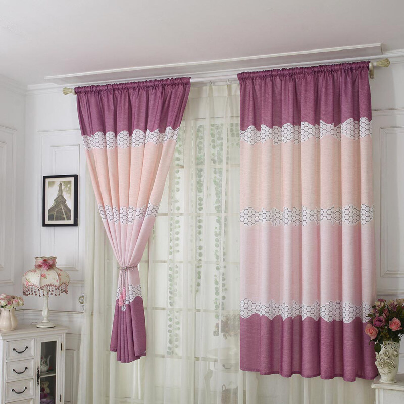 Beautifulhome Dải Rộng Rèm Cửa Trượt Bán Màn Hình Langsir Phòng Ngủ ( 1 Cái, 100X200 CM)