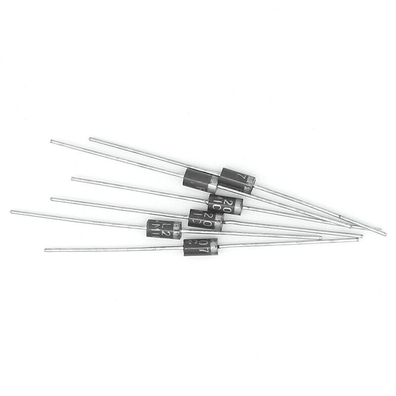 50PCS RL207 Làm-15 CHỈNH LƯU Diode 2A 1000V