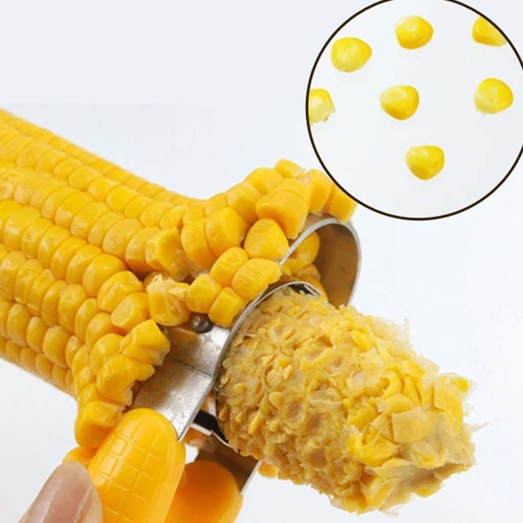 Home Kitchen Gadgets Fruit Vegetable Tools Kitchen Gadge Corn Peeling Artifact Kitchen Stripper Cutter Peeler Vegetable Cutter