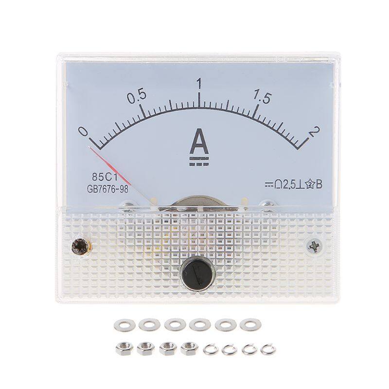 Ampe Kế 85C1, Bảng Đồng Hồ Đo Dòng Điện Một Chiều Con Trỏ Cơ Học Loại 1/2/3/30/50/100A 50/100/200/500mA