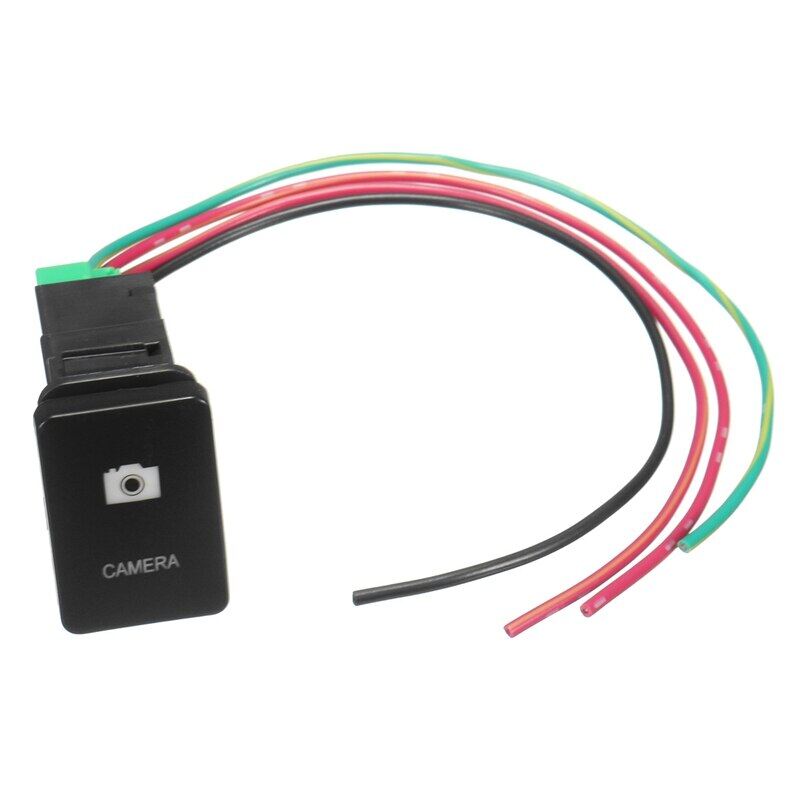 12V Đèn Nền Đèn LED Xanh Chiếu Sáng Chuyển Đổi ON/Off Kết Nối Chuyển Đổi Trang Bị Thêm Chuyển Đổi 33X22Mm Cho Toyota Landcruiser Yaris RAV4