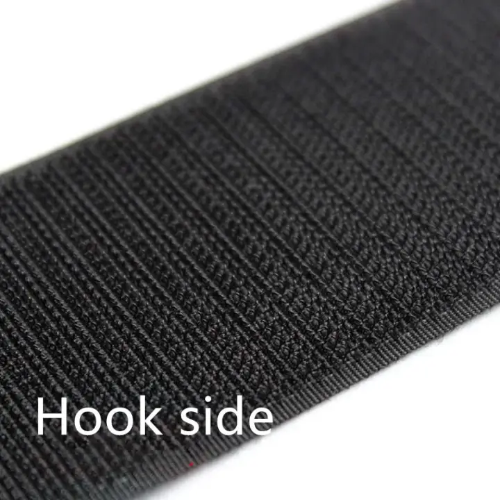 hook side of velcro