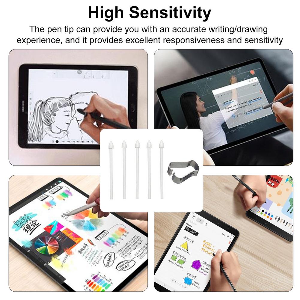 5 Đầu Bút Cảm Ứng Bút S Đầu Ngòi Cho Galaxy Tab S6 S7 Galaxy Note 10 20 Đầu Bút Thay Thế Phụ Kiện Vẽ