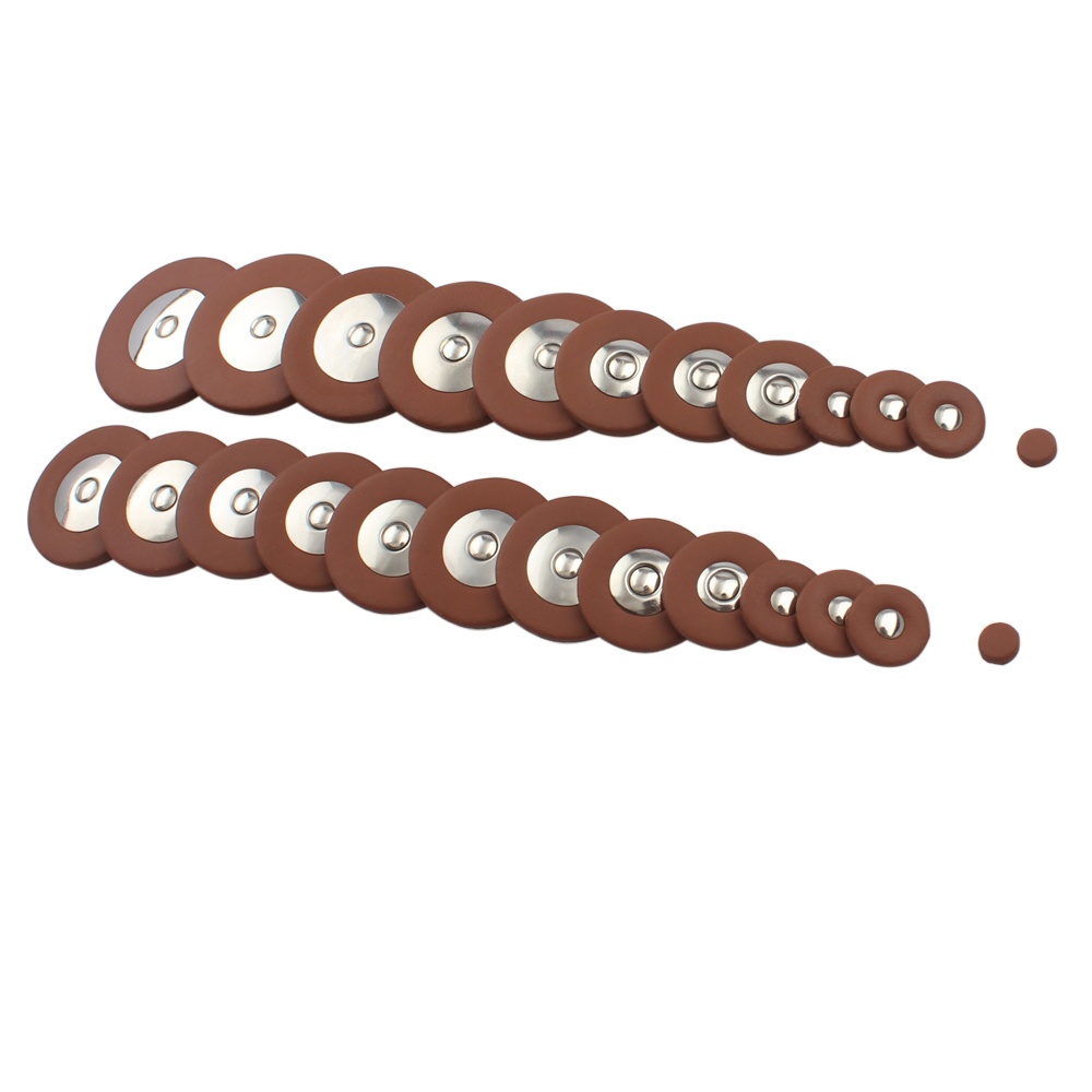 25pcs Sax Leather Pads Replacement for Tenor Saxophone