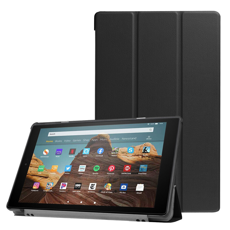 Protective case for 2019 amazon fire hd10 hard cover hd 10 2017 stand holder