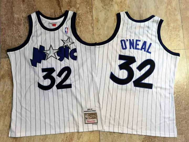 shaq magic jersey white
