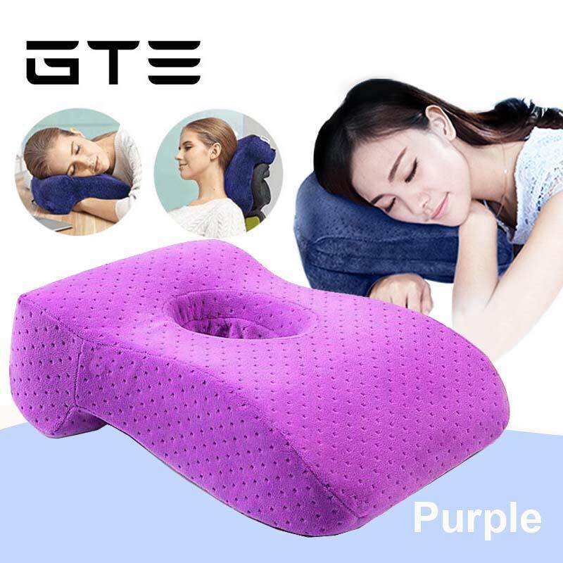 travel pillow face down