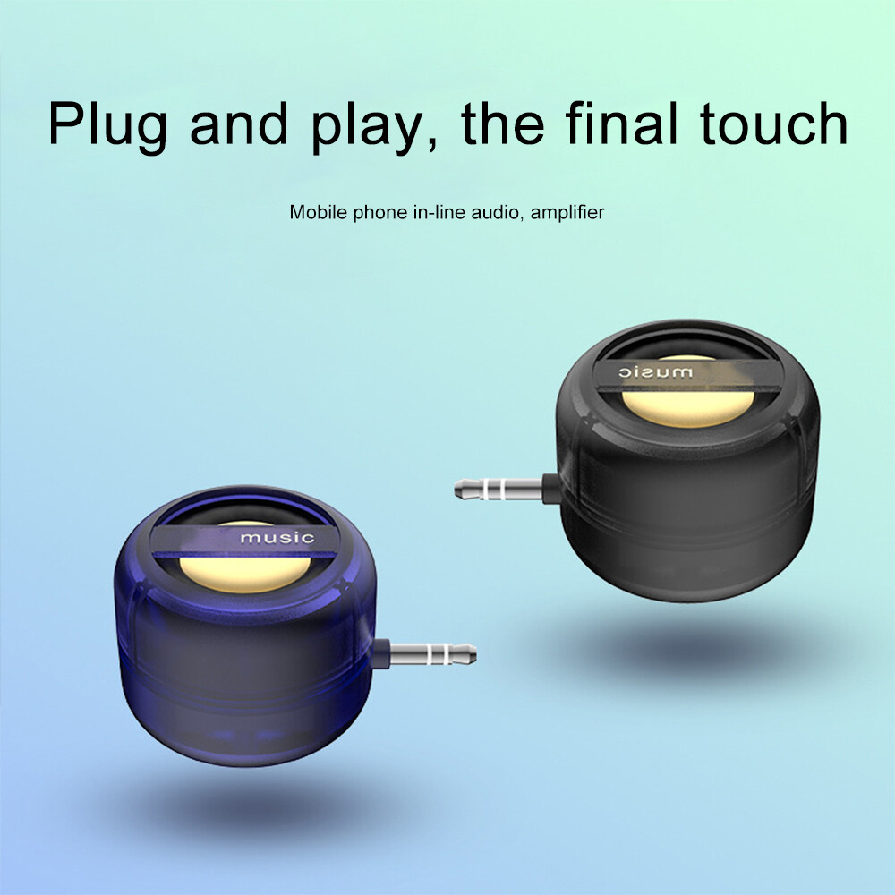 Loa mini 3.5 mét jack Loại C AUX nhạc âm thanh nổi đầu phát âm thanh cho điện thoại máy tính xách tay