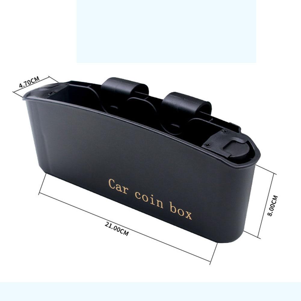 Asai® Car Auto Door Side Hanging Garbage Coin Case Plastic Phone Holder Storage Box