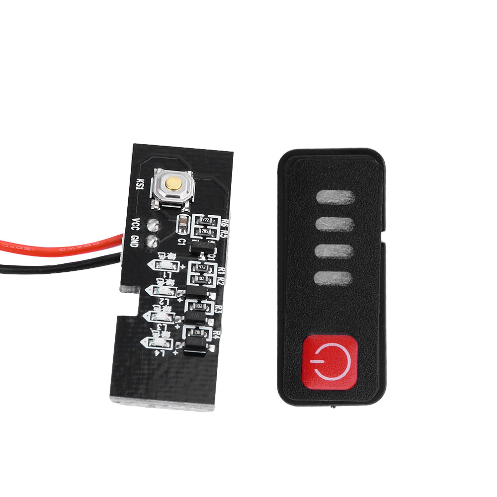 Shockley 5S 18V 21V Battery Capacity Indicator Module with Power Display and Battery Shell Battery Level Indicator Tester LED Display for 5S