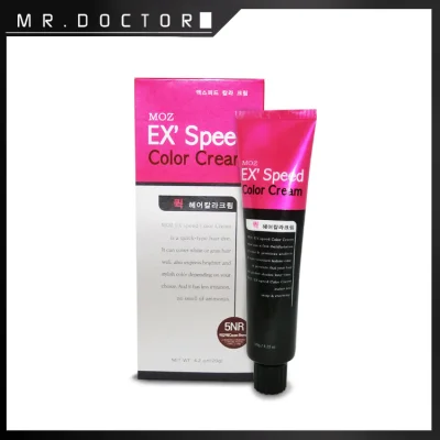 MOZ Ex Speed Color Cream 120g - 4N (Natural Brown)