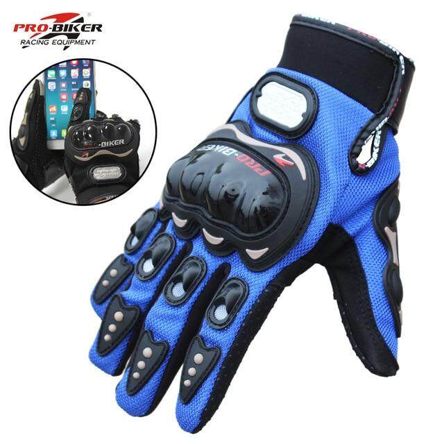 Guantes Luvas PRO Biker S Moto Motorcross Finger Man ผู้หญิงรถจักรยานยนต์จักรยานขี่จักรยานกันน้ำ