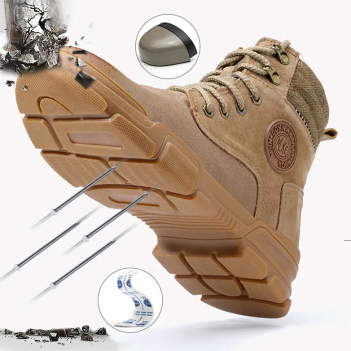 high top steel toe shoes