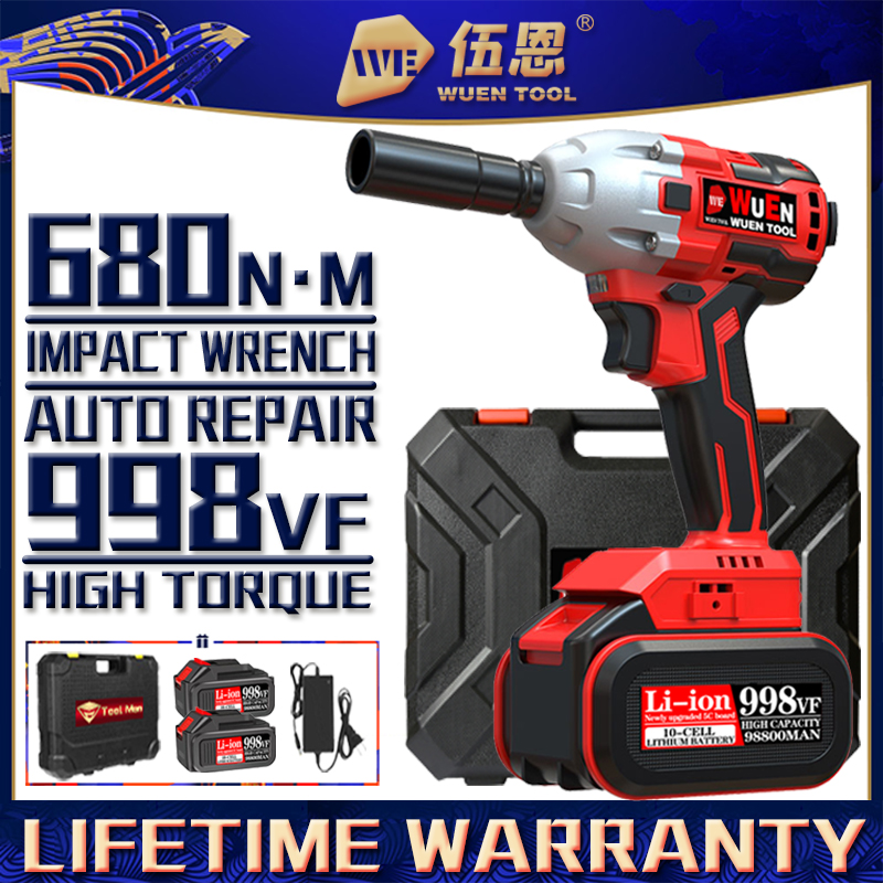 998VF 680NM Impact Wrench 20V Cordless 