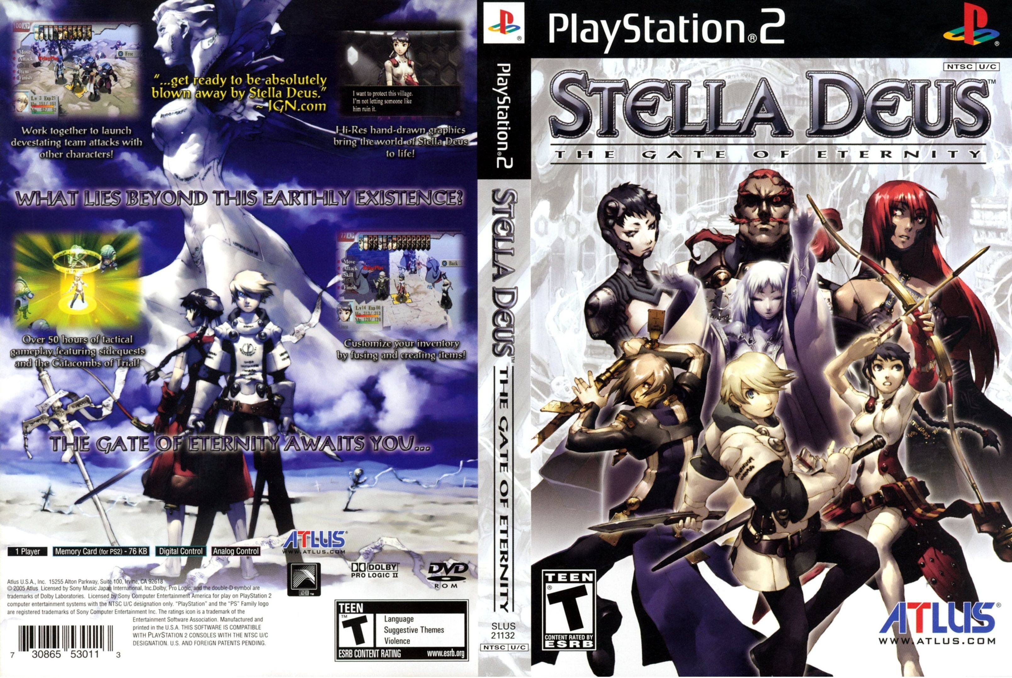 stella deus the gate of eternity ps2