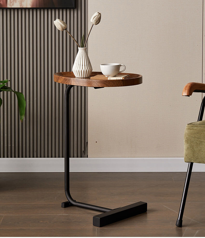 XINLANYASHE coffee table sofa side table Coffee table modern, round center table, coffee table, sofa table multipurpose reception table Snack Side Table Coffee Table Sofa Side Table Movable coffee table