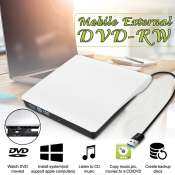 GSE Portable USB DVD/CD RW Writer for Laptop/Desktop