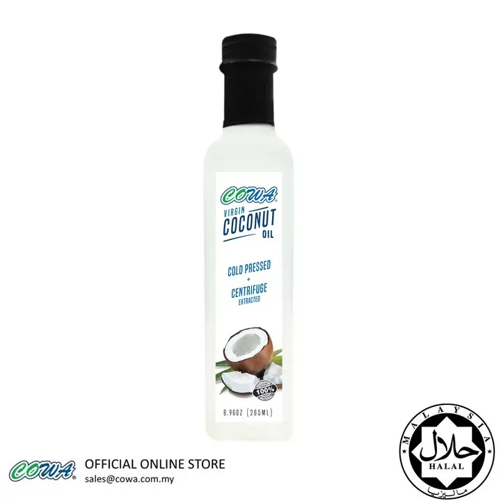 Cowa Virgin Coconut Oil Minyak Kelapa Dara 265ml By Unit Lazada