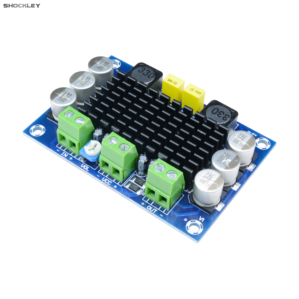 Shockley DC 12V24V100W TPA3116DA mono digital audio power amplifier circuit board