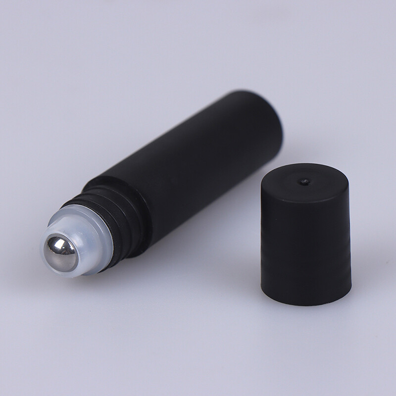 Ruing 5ml Plastic Roll-on Perfume BottlesStainless Steel Roller ball Empty Container