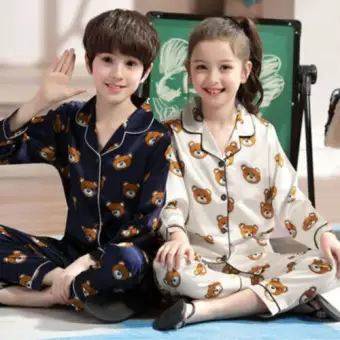 baby girl silk pajamas
