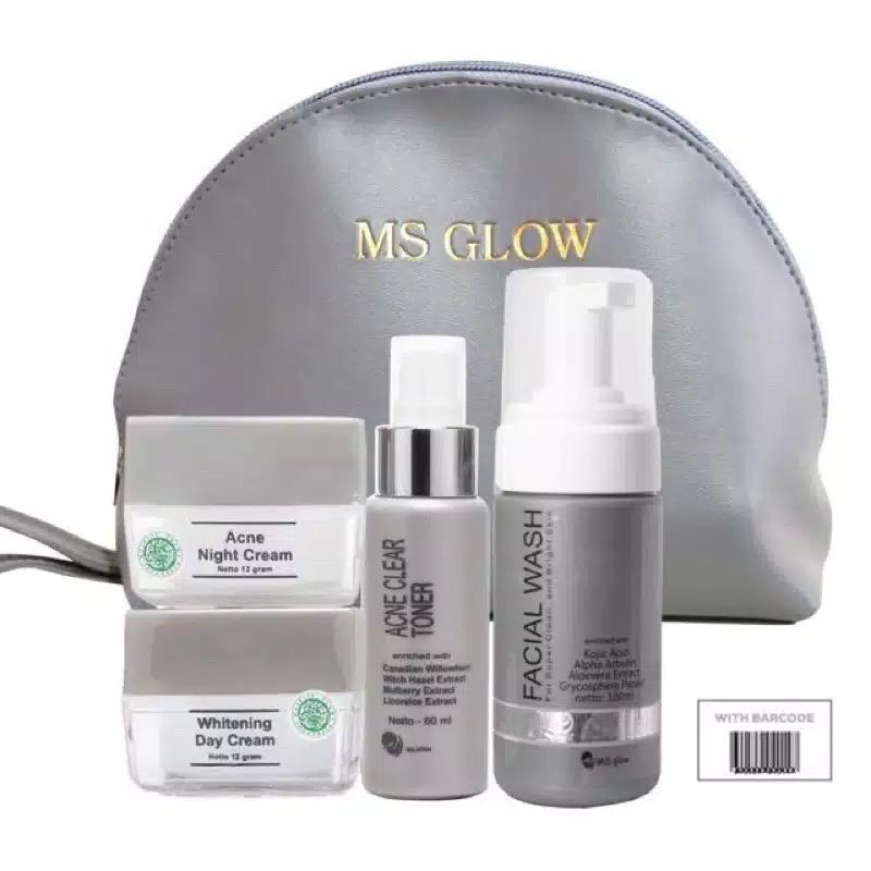 ms glow day cream acne